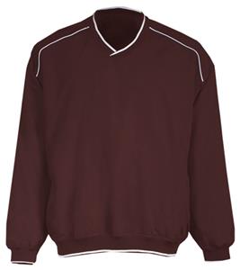 MAROON/WHITE