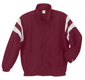 MAROON/WHITE