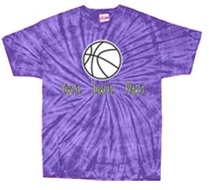 PURPLE TIE DYE