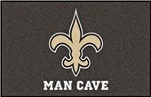 Fan Mats New Orleans Saints Man Cave Starter Mat Fan Mats New Orleans Saints Man Cave Starter Mat