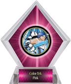 Hasty Awards Pink Diamond Swimming Ice Trophy Hasty Awards Pink Diamond Swimming Ice Trophy