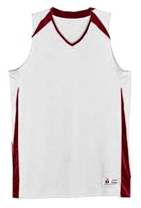 WHITE/MAROON