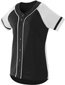 Augusta Faux Full Button Winner Softball Jersey Augusta Faux Full Button Winner Softball Jersey