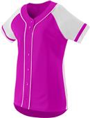 Augusta Faux Full Button Winner Softball Jersey Augusta Faux Full Button Winner Softball Jersey