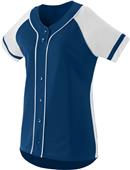 Augusta Faux Full Button Winner Softball Jersey Augusta Faux Full Button Winner Softball Jersey