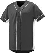 Augusta Full Button Slugger Baseball Jersey Augusta Full Button Slugger Baseball Jersey
