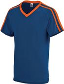 Augusta Sportswear Get Rowdy Shoulder Stripe Tee Augusta Sportswear Get Rowdy Shoulder Stripe Tee