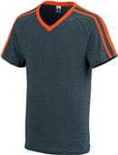 Augusta Sportswear Get Rowdy Shoulder Stripe Tee Augusta Sportswear Get Rowdy Shoulder Stripe Tee