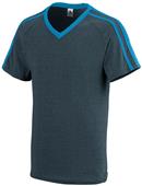 Augusta Sportswear Get Rowdy Shoulder Stripe Tee Augusta Sportswear Get Rowdy Shoulder Stripe Tee
