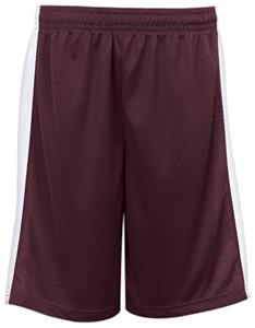 MAROON/WHITE