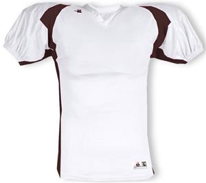 WHITE/MAROON
