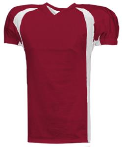 MAROON/WHITE