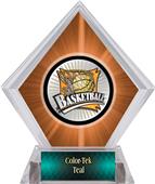 Xtreme Basketball Orange Diamond Ice Trophy Xtreme Basketball Orange Diamond Ice Trophy