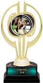 Gold Hurricane 7" P.R. Male Basketball Trophy Gold Hurricane 7" P.R. Male Basketball Trophy