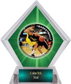 P.R. Female Basketball Green Diamond Ice Trophy P.R. Female Basketball Green Diamond Ice Trophy