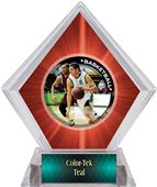 P.R. Male Basketball Red Diamond Ice Trophy P.R. Male Basketball Red Diamond Ice Trophy