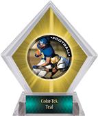 Awards PR2 Football Yellow Diamond Ice Trophy Awards PR2 Football Yellow Diamond Ice Trophy