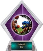 Awards PR1 Football Purple Diamond Ice Trophy Awards PR1 Football Purple Diamond Ice Trophy