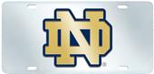 Fan Mats Notre Dame License Plate-Inlaid Fan Mats Notre Dame License Plate-Inlaid