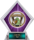Awards ProSport Football Purple Diamond Ice Trophy Awards ProSport Football Purple Diamond Ice Trophy