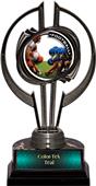 Black Hurricane 7" P.R.1 Football Trophy Black Hurricane 7" P.R.1 Football Trophy