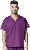 WonderWink Unisex V-Neck One Pocket Scrub Top WonderWink Unisex V-Neck One Pocket Scrub Top