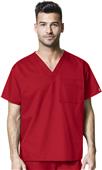 WonderWink Unisex V-Neck One Pocket Scrub Top WonderWink Unisex V-Neck One Pocket Scrub Top