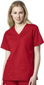 WonderWink Womens Fit V-Neck Scrub Top WonderWink Womens Fit V-Neck Scrub Top