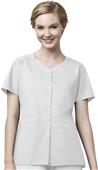 WonderWink Womens Short Sleeve Snap Jacket Scrub WonderWink Womens Short Sleeve Snap Jacket Scrub