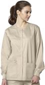 WonderWink Long Sleeve Snap Front Jacket Scrub WonderWink Long Sleeve Snap Front Jacket Scrub