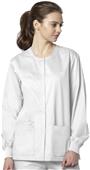 WonderWink Long Sleeve Snap Front Jacket Scrub WonderWink Long Sleeve Snap Front Jacket Scrub