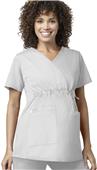 WonderWink Maternity Mock Wrap Scrub Top WonderWink Maternity Mock Wrap Scrub Top