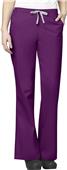 WonderWink Womens Flare Leg Scrub Pants WonderWink Womens Flare Leg Scrub Pants