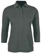 Century Place Paragon Lady Palm 3/4 Sleeve Polo Century Place Paragon Lady Palm 3/4 Sleeve Polo