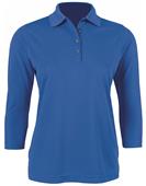 Century Place Paragon Lady Palm 3/4 Sleeve Polo Century Place Paragon Lady Palm 3/4 Sleeve Polo