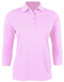 Century Place Paragon Lady Palm 3/4 Sleeve Polo Century Place Paragon Lady Palm 3/4 Sleeve Polo