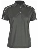 Century Place Lady Sierra Mesh Shoulder Trim Polo Century Place Lady Sierra Mesh Shoulder Trim Polo