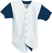 Colorblock Full Button Baseball Jerseys-Closeout