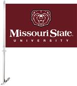 Collegiate Missouri State 2-Sided 11"x18" Car Flag Collegiate Missouri State 2-Sided 11"x18" Car Flag
