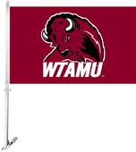 Collegiate West Texas A&M 2-Sided 11"x18" Car Flag Collegiate West Texas A&M 2-Sided 11"x18" Car Flag