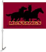 Collegiate Midwestern State 11"x18" Car Flag Collegiate Midwestern State 11"x18" Car Flag