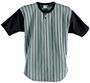 Badger 2-Button Placket Pinstripe Baseball Jerseys