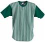 Badger 2-Button Placket Pinstripe Baseball Jerseys