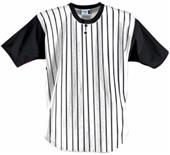 Badger 2-Button Placket Pinstripe Baseball Jerseys