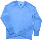 J America Ladies Oasis Wash V-Neck Sweatshirt J America Ladies Oasis Wash V-Neck Sweatshirt