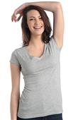 In Your Face Apparel Junior The Perfect Vneck Crew In Your Face Apparel Junior The Perfect Vneck Crew