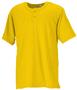 Badger Solid 2-Button Placket Baseball Jerseys