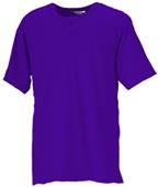 Badger Solid 2-Button Placket Baseball Jerseys