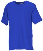 Youth 2-Button Henley Baseball Jerseys-Closeout Youth 2-Button Henley Baseball Jerseys-Closeout