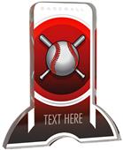 6" Legacy TRUacrylic Baseball 3/4" Thick Trophy 6" Legacy TRUacrylic Baseball 3/4" Thick Trophy
